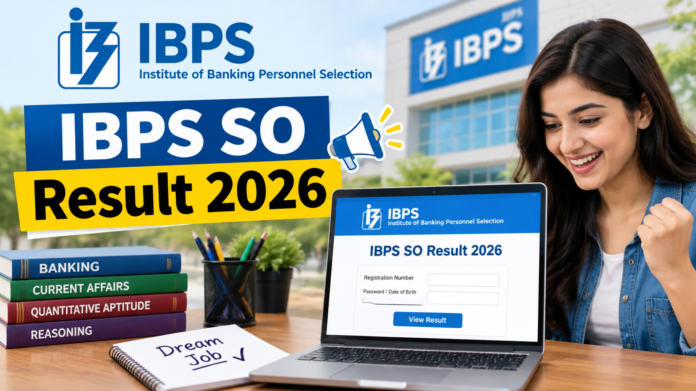 CREATE IMAGE on IBPS SO Result 2026